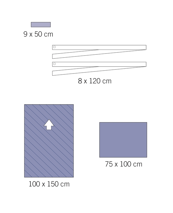 evercare® Dental set, for dental surgery, sterile - evercare®