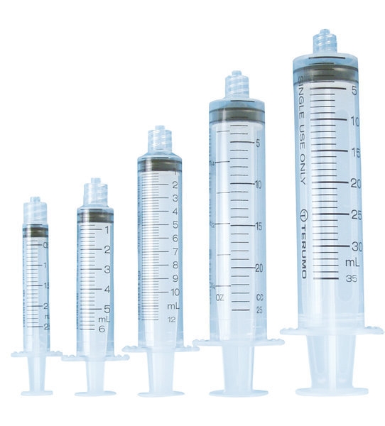 Syringe luer lock Terumo, 3ml grad 0,1ml - Terumo