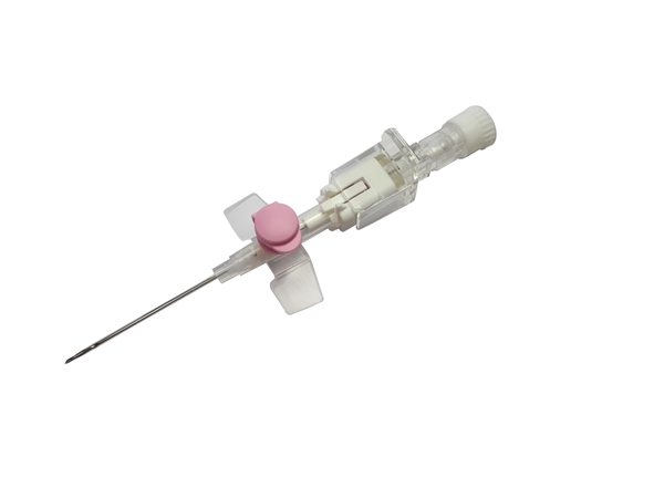 IV Needle Surshield Versatus, 1.0x32mm 20G pink w/ port - Terumo