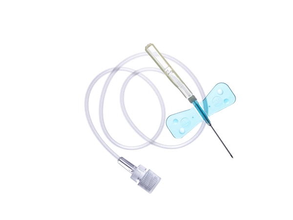 Butterfly needle Surflo Safety, 23G 0.6x19mm tube 30cm Blue - Terumo