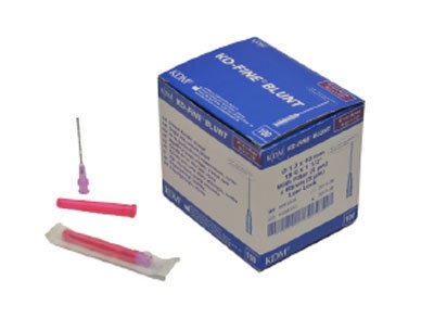 Blunt needle KD-FINE, 1,2x40mm 18g w filter Red - KD-Fine - 2