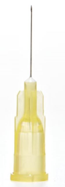 Hypodermic needle KD-FINE, 0,30x12mm 30g x1/2 Yellow - KD-Fine