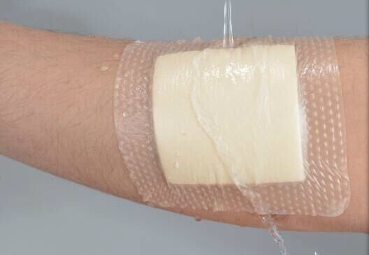 Silicone foam dressingLuofucon, 12,5x12,5cm normal border - Luofucon - 1