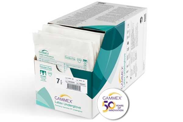 GAMMEX® Latex Underglove, 9.0 Sterile PF Green 50pairs - Gammex - 3