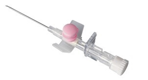 IV Cannula Delta Self Safe 2, 1,1x32mm 20Gk w port Pink - Delta - 1