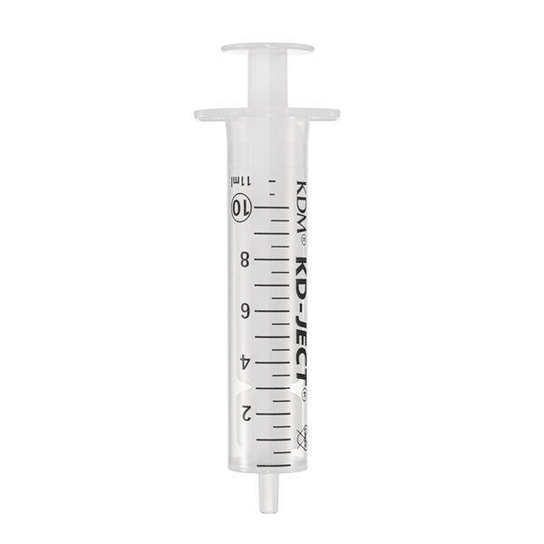 Syringe Luer 2comp KD-JECT, 10ml grad 0,5ml excentric - KD-Ject - 1
