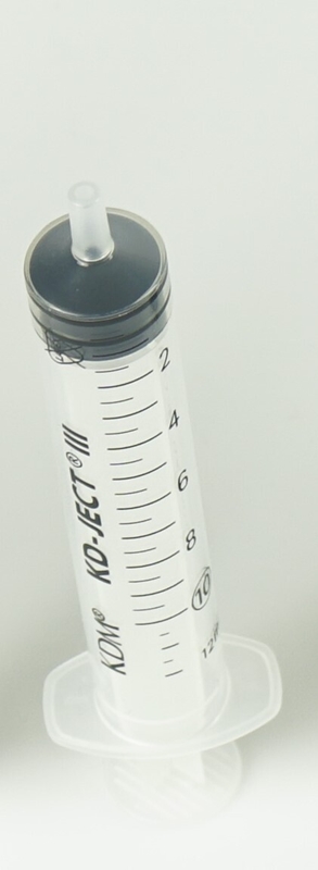 Syringe Luer 3comp KD-JECT III, 10ml grad 0,5ml centric - KD-Ject III - 2