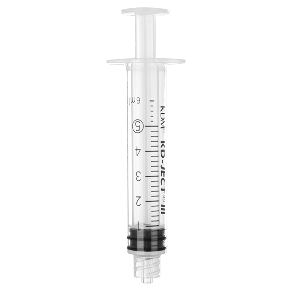 Syringe L-L 3comp KD-JECT III, 5ml grad 0,2ml centric - KD-Ject III - 1