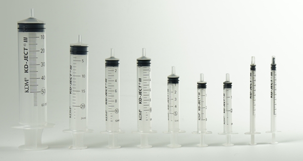 Syringe Luer 3comp KD-JECT III, 30ml grad 1ml excentric - KD-Ject III - 3
