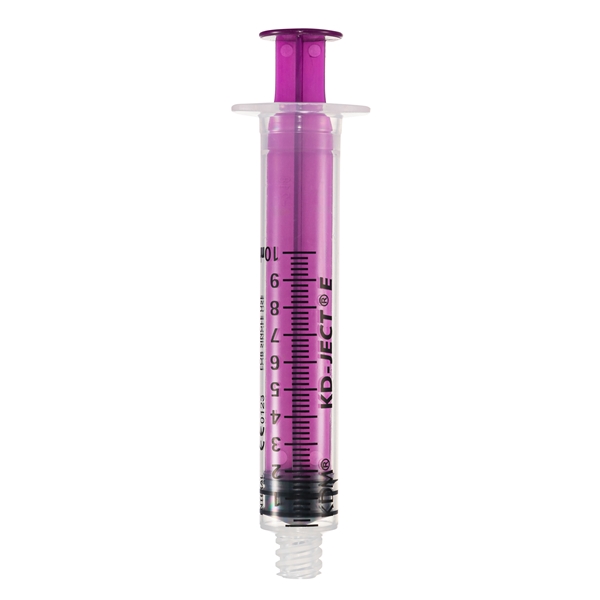 Enteral syringe KD-JECT E, 10ml single use Purple - KD-Ject E - 2