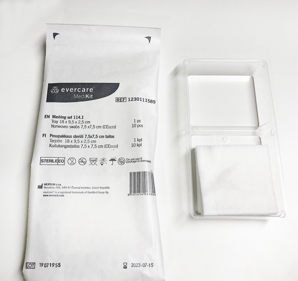evercare® Washing set, 80PCS sterile - evercare® Medikit