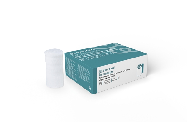 evercare® Elastic fixation bandage Fix Premium, 6cmx4m single packed - evercare® - 1