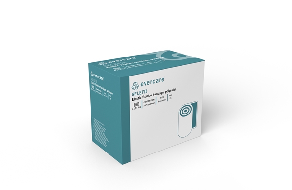 evercare® Elastic fixation bandage Selefix, sterile, 6cmx4m 100% polyester sterile - evercare® - 2