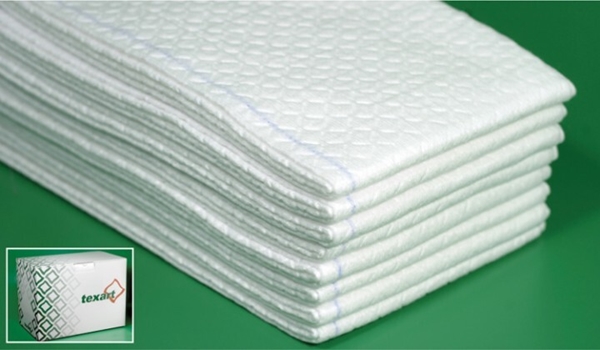 Surg swab nonw X-ray detect, 10x20cm white texart S - Bastos