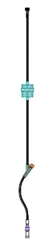 Inf regulator, ind 0-250 ml, Dial-A-Flo extension set - ICU Medical