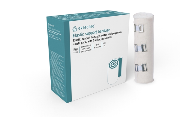 evercare® Elastic support bandage, 20cmx4m single packed - evercare® - 1