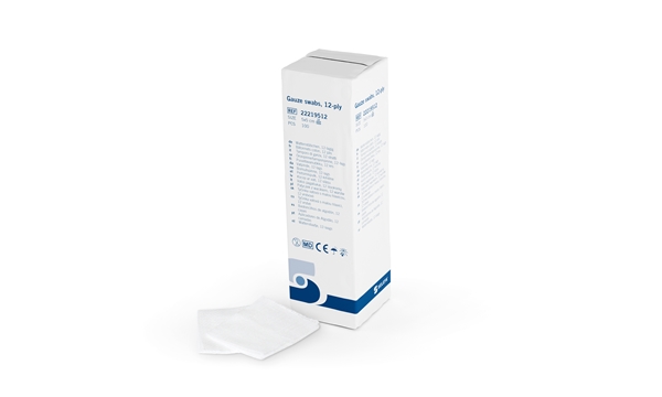 SELEFA® Swabs gauze, 5x5cm 12ply, non sterile - SELEFA® - 1