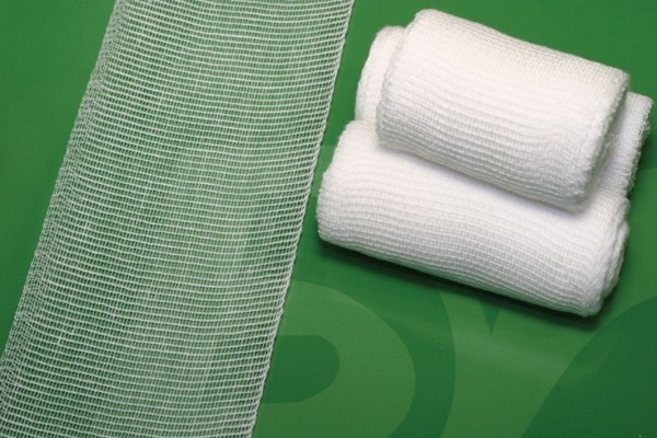 GAUZE BAND. W/SELVEDGE, 6CMx4M