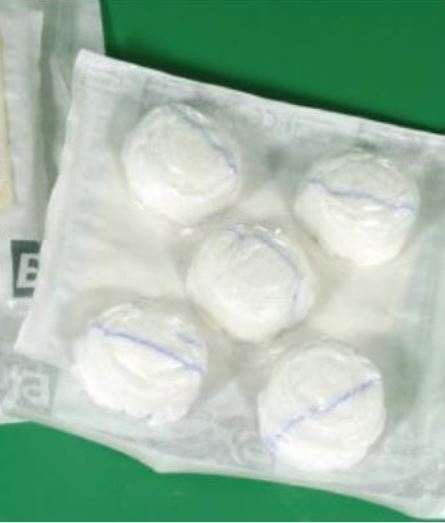 Sterile nw balls Xray, nr 4, 5 pcs - Bastos