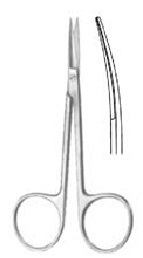 Iris Scissors, cur., SH/SH, 10.5cm - Sitec