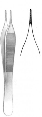 Dressing Forceps, ADSON, 12cm - Sitec