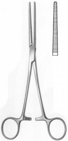Artery Forceps, ROCHESTER-PEAN, str., 16cm (Germ steel) - Sitec