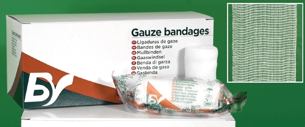 Gauze bandage fix, 7cmx10m non elastic