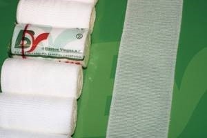 Fix bandage BV 412, 4cmx4m cotton/polyamid sterile