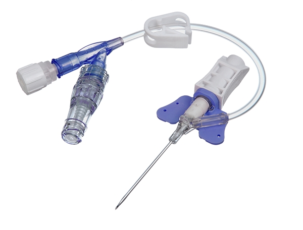 Nouvo Safety Set, Clave PUR 22Gx25mm Blue - Nouvo Safety 