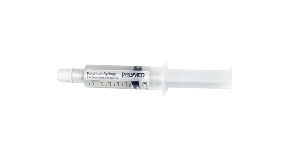 Prefilled Syringe w 0.9% NaCl, 5mL Double Sterile - PolyFlush - 1