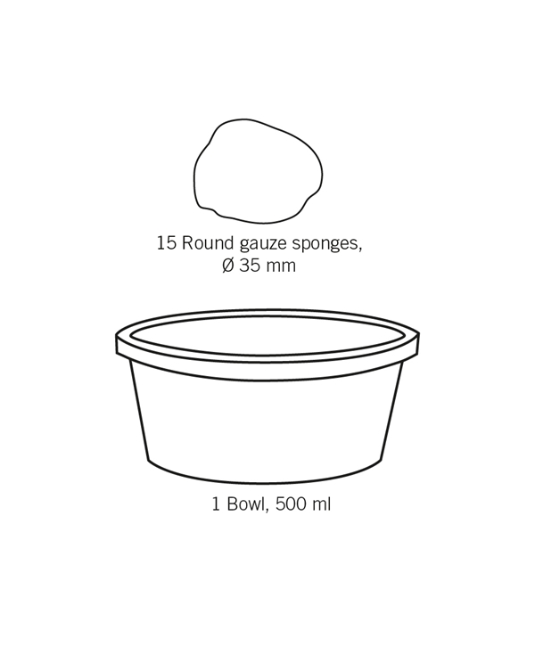 evercare® Standard MediKit washing set sterile, washing set sterile - evercare® Medikit