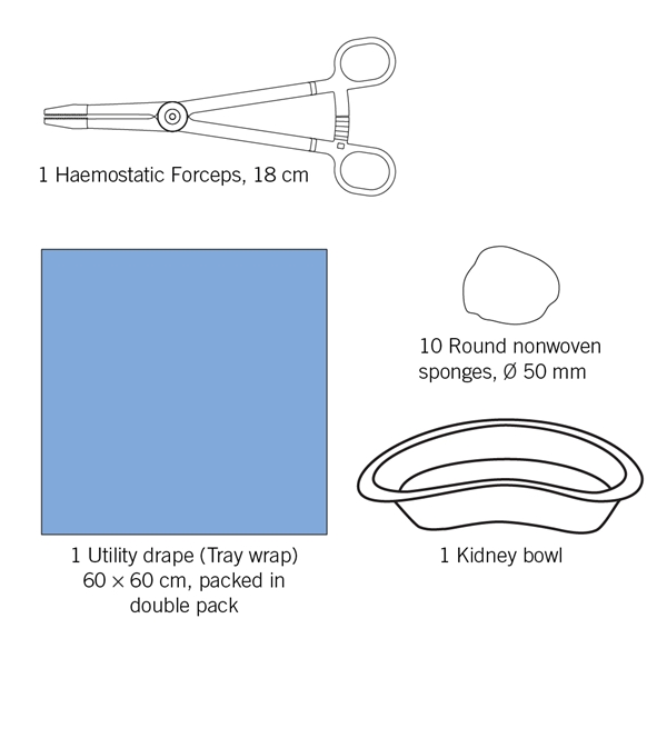 evercare® Standard MediKit washing set sterile, washing set sterile - evercare® Medikit