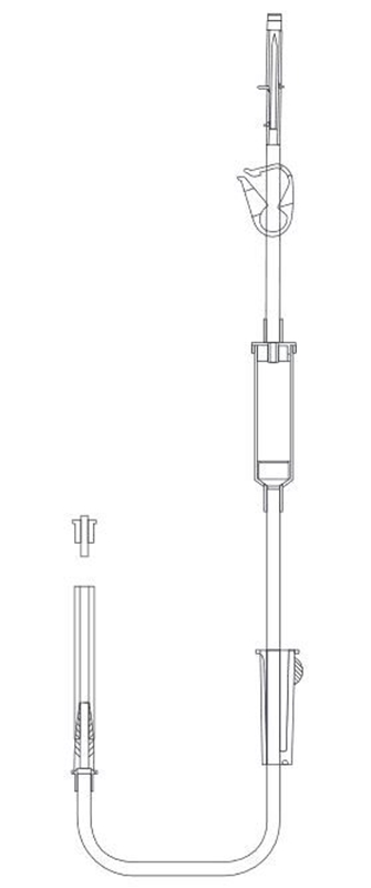 evercare® inLine Urological set, Single, PVC-free, 285cm - evercare® inLine - 2