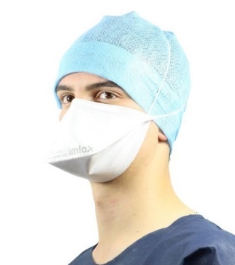 MASK OP-AIR PRO, FFP3/IIR WHITE W/O VALVE - OP-AIR PRO