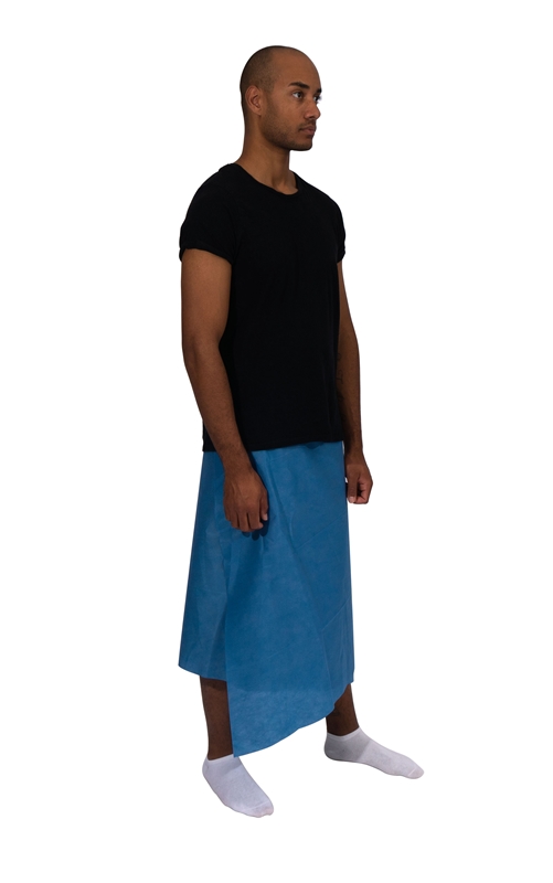 evercare® Patient Sarong, blue, non sterile - evercare® - 4