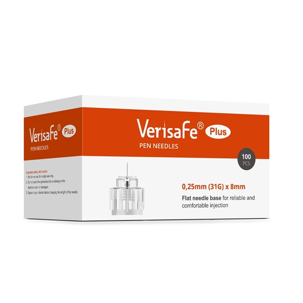 Verifine Plus 31G x 8mm, Verifine Plus pen needle - Verifine - 2