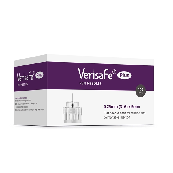 Verifine Plus 31G x 5mm, Verifine Plus pen needle - Verifine - 2