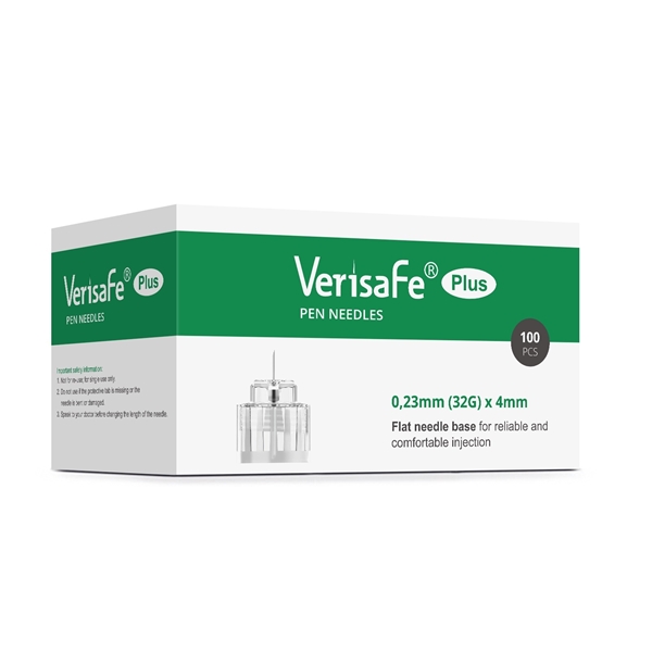 Verifine Plus 32G x 4mm, Verifine Plus pen needle - Verifine - 2