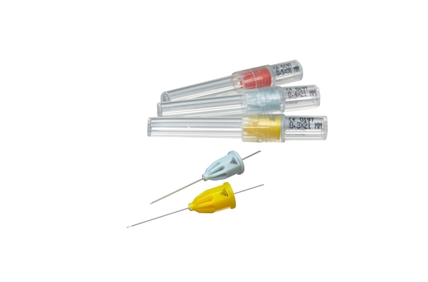 Dental inj needle Metric, 25G 0.5x35/13.2mm Orange - Terumo