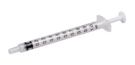 Syringe luer Terumo, 1ml grad 0,1ml centrik - Terumo