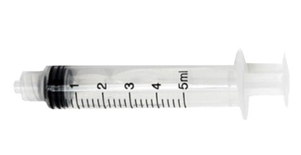 Syringe luer Terumo, 5ml grad 0,2ml centrik - Terumo