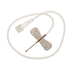 Surflo Winged Infusion Set, 22G 0.70x19mm tube 30cm Black - Terumo