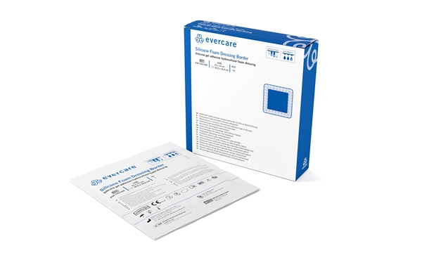 evercare® Silicone Foam Dressing Border, 15x15cm,normal,border,sterile - evercare® - 1