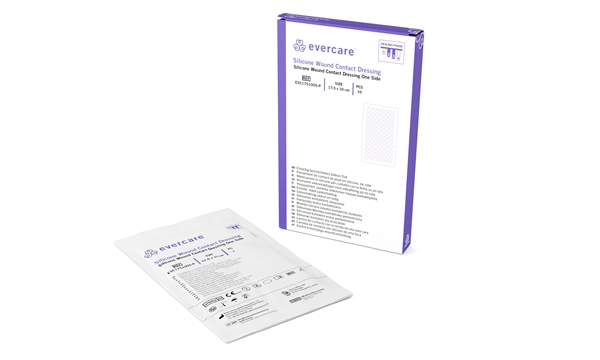 evercare® Silicone Wound Contact Dressing,17,5x10 cm, 175X100mm,singleside,sterile - evercare®