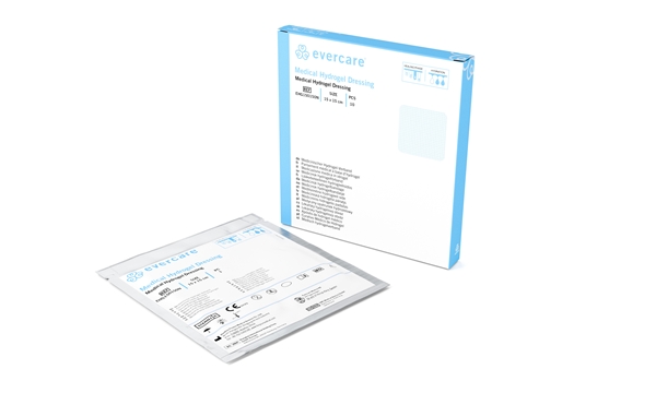 evercare®Medical Hydrogel dressing, 15x15cm,noborder,sterile - evercare® - 1