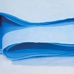 STERISHEET SOFT CREPE 90X90CM, 250PCS/CRT   BLUE 60GSM - Sterisheet