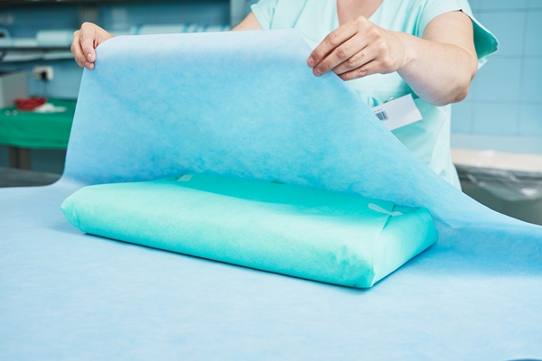 Interleaved ster wrap, 120x120cm 75PCS - Sterisheet - 1