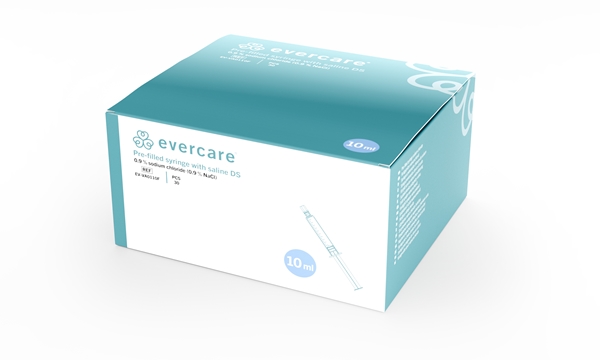 Pre-filled Syringe with Saline, 10ml (10ml in 10ml), DS - evercare® - 3