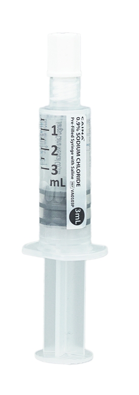 Pre-filled Syringe with Saline, 3ml (3ml in 3ml), SS - evercare® - 2