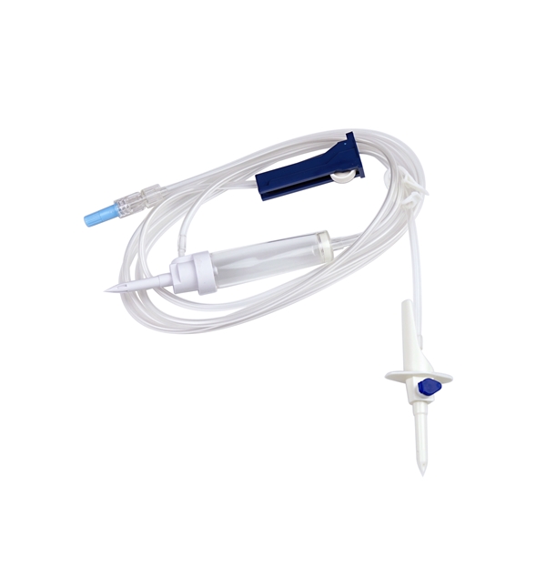 evercare® inLine Monoset, 1-way, PVC-free, 180cm, side tube - evercare® inLine - 1